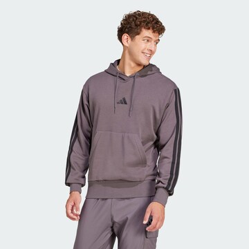 ADIDAS SPORTSWEAR Sportsweatshirt 'Essentials' i grå: forside