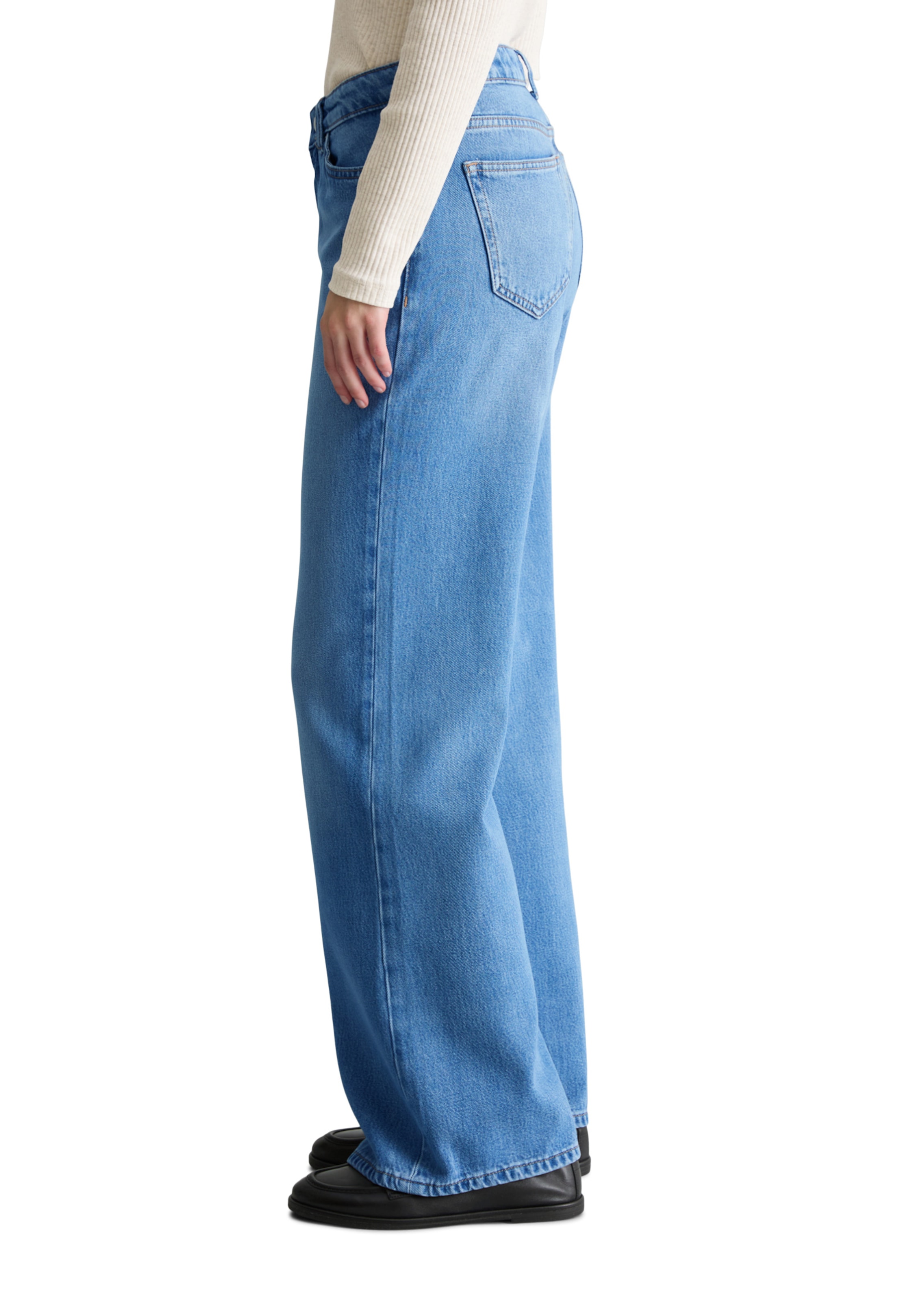 évasé Jean Marc O'Polo DENIM en bleu