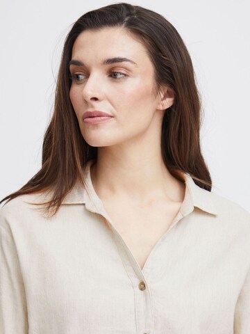 PULZ Jeans - Blusa 'Luca' en beige
