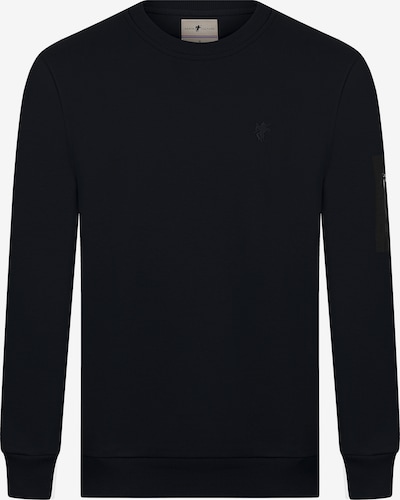 DENIM CULTURE Sweatshirt 'Bret' em preto, Vista do produto