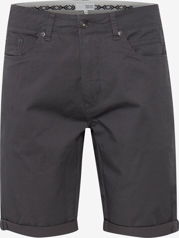 !Solid Chino Pants 'MILLAN' in Grey: front