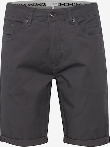 !Solid Regular Chino Pants 'MILLAN' in Grey: front