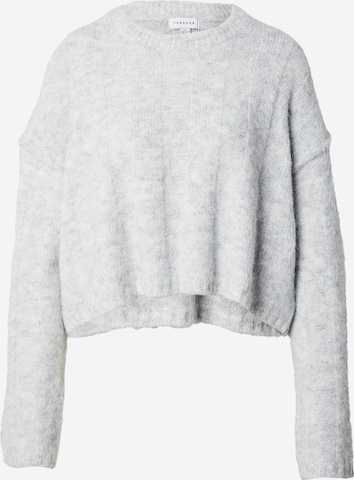 TOPSHOP Sweter w kolorze szary: przód