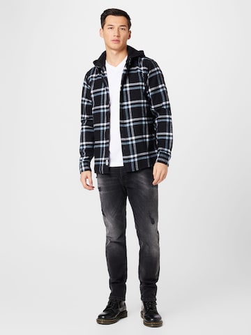 HOLLISTER Regular Fit Skjorte i sort