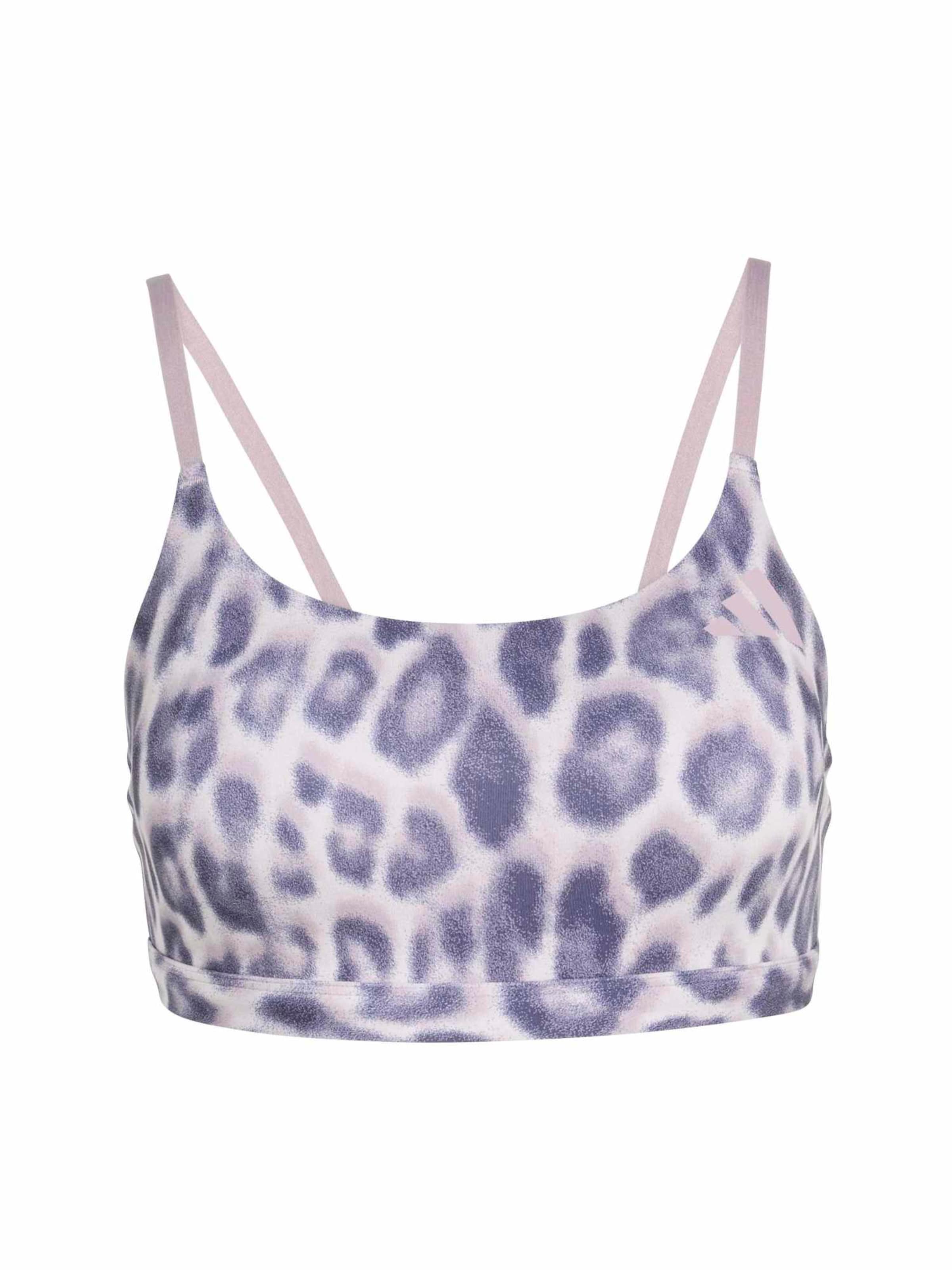 ADIDAS PERFORMANCEBustier Sportski grudnjak 'OPT' - ljubičasta boja: prednji dio