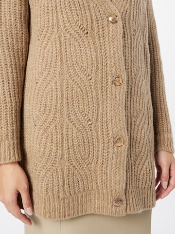 MORE & MORE Knit Cardigan in Brown