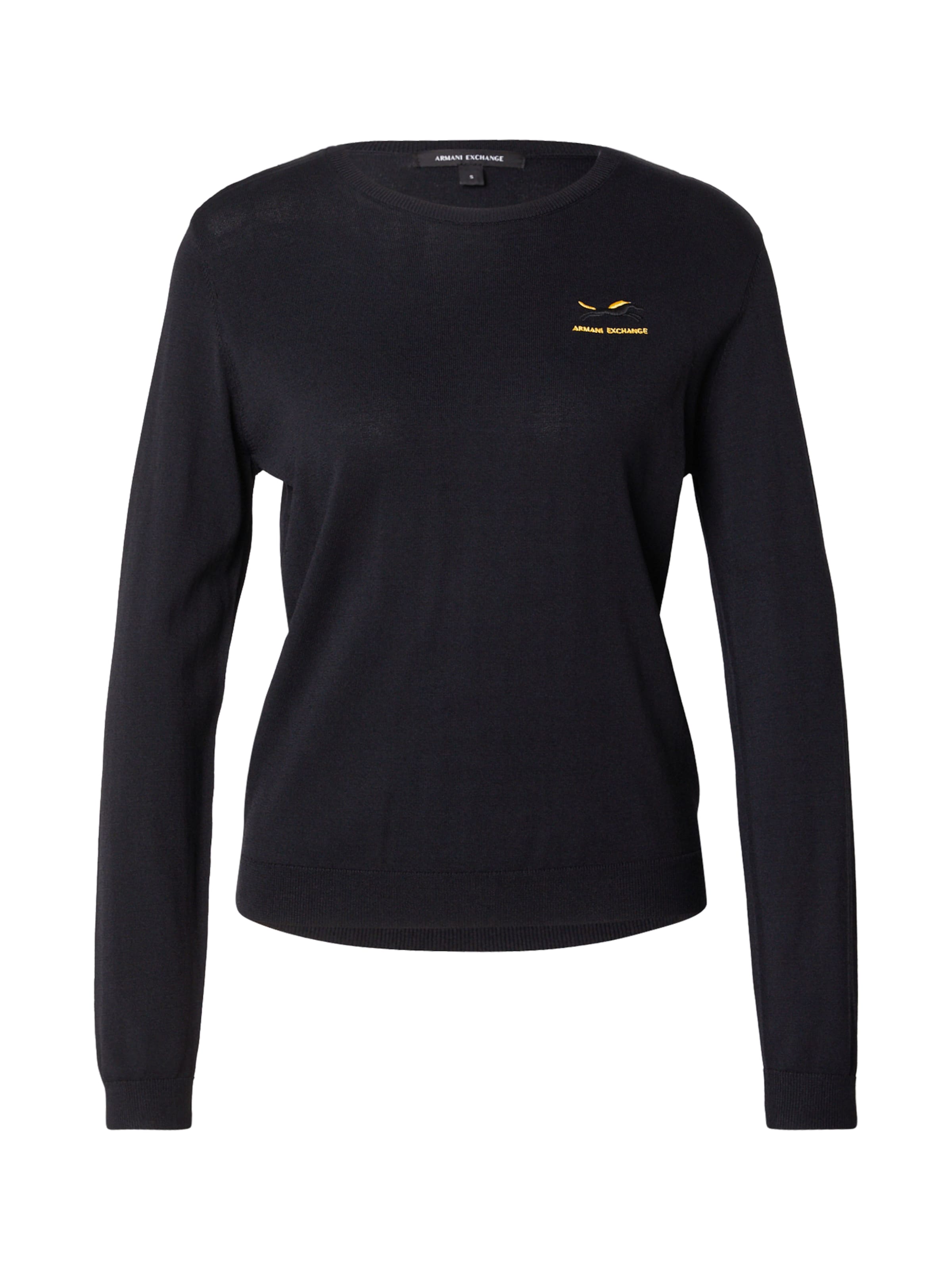 ARMANI EXCHANGEPulover - crna boja: prednji dio