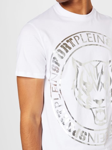 T-Shirt Plein Sport en blanc