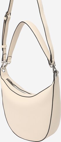 Seidenfelt Manufaktur Shoulder Bag 'Halsa' in Beige: front