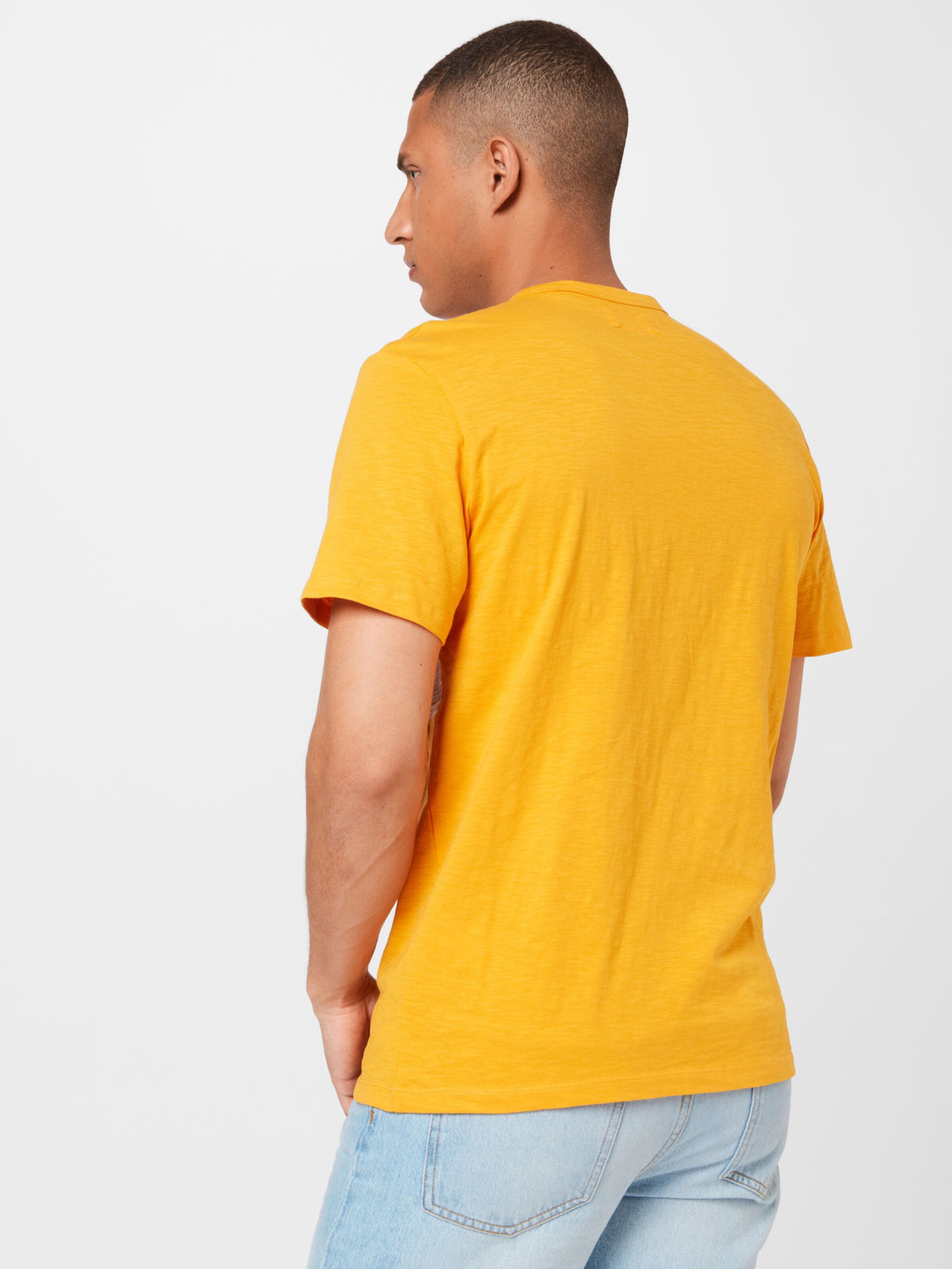 Männer Große Größen TOM TAILOR T-Shirt in Gelb - RH48618