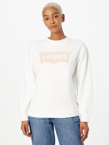 Felpa 'Graphic Standard' di LEVI'S ® in bianco: frontale