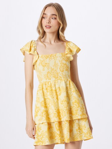 Dorothy Perkins - Vestido de verão em amarelo: frente