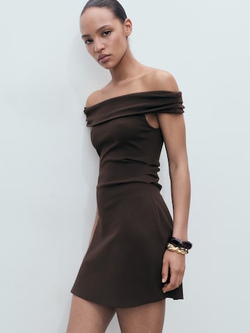 MANGO Dress 'COCOA' in Brown: front