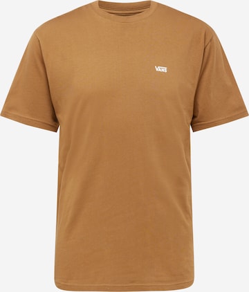VANS Regular fit Majica | rjava barva: sprednja stran