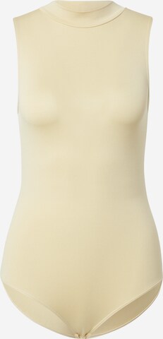 ABOUT YOU x INNA Top 'Tessa' in Beige: front