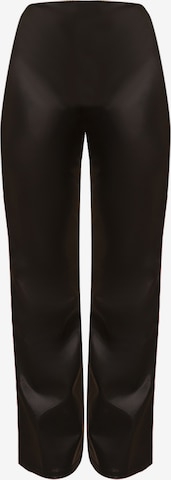 Chi Chi London Normalny krój Spodnie ' Kunstleder ' w kolorze czarny: przód
