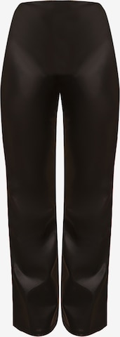 Regular Pantalon ' Kunstleder ' Chi Chi London en noir : devant