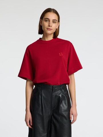 SELECTED - Camiseta en rojo: frente