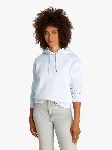 Sweat-shirt TOMMY HILFIGER en bleu : devant