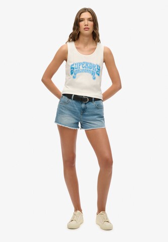 Haut Superdry en blanc