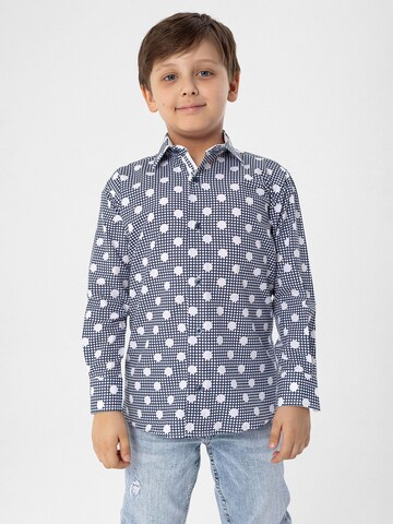 Daniel Hills - Slim Fit Camisa em azul: frente