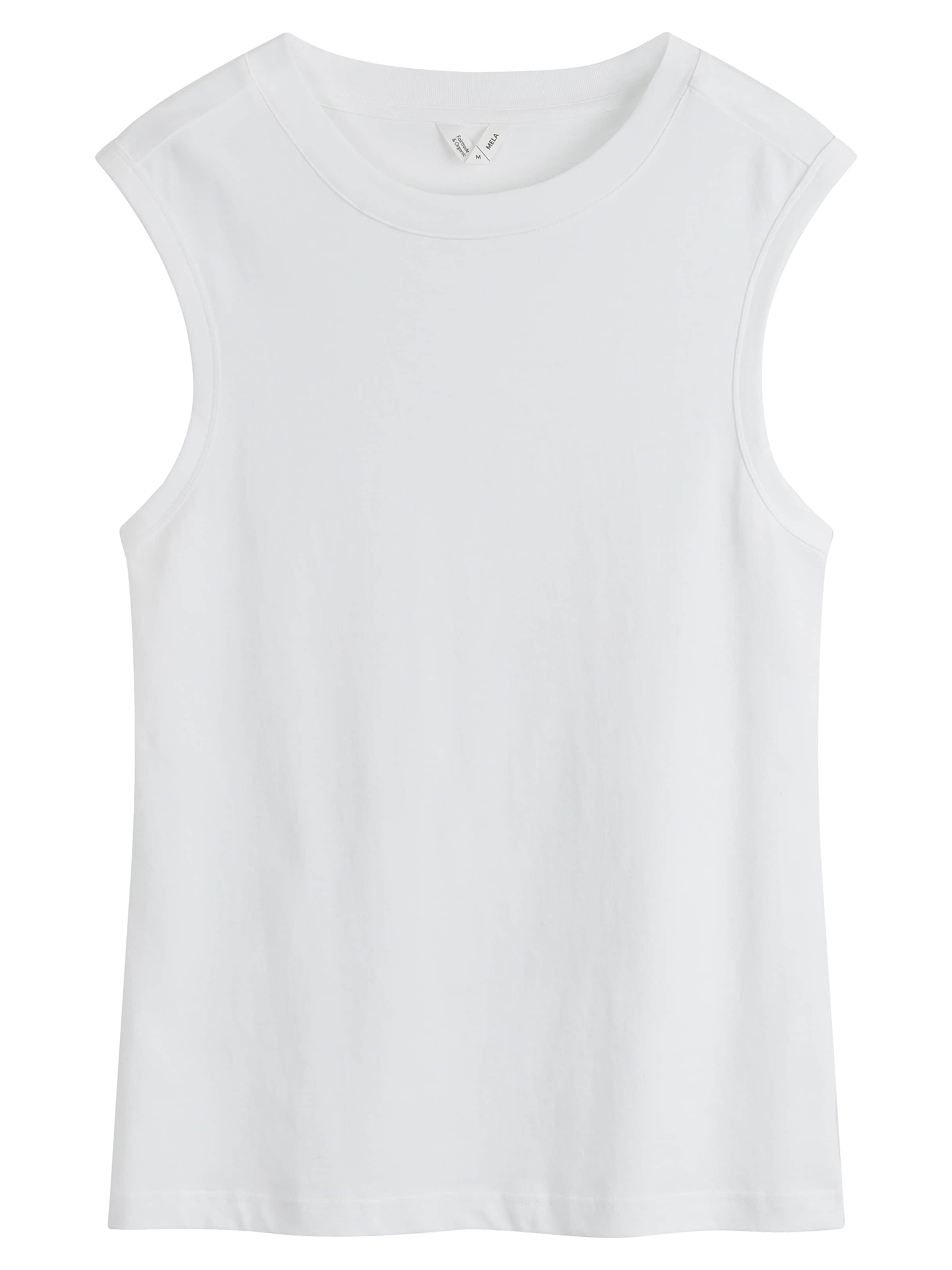 balta MELA Marškinėliai 'SUJAY': priekis