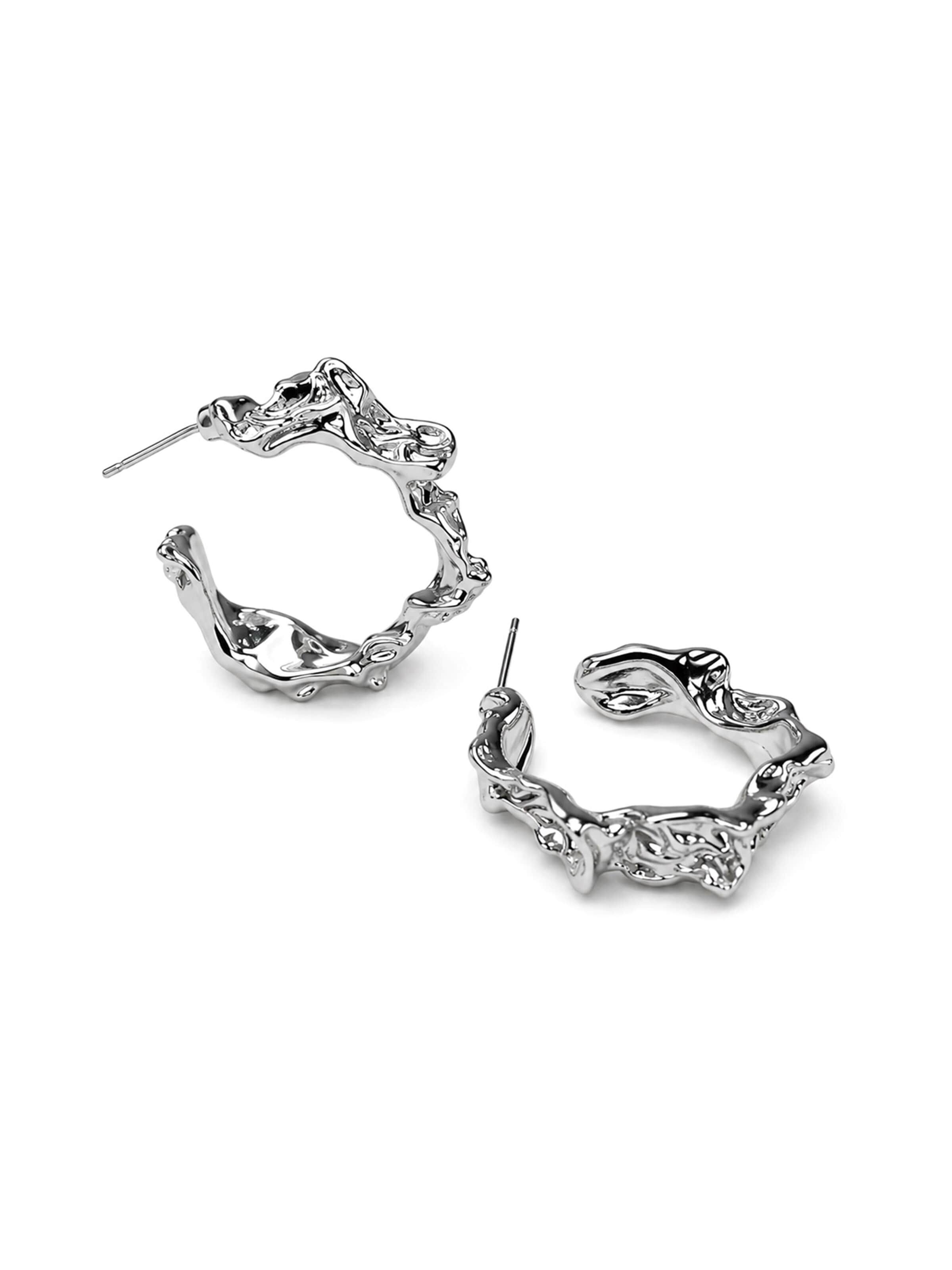 Nightini Earrings in Silver