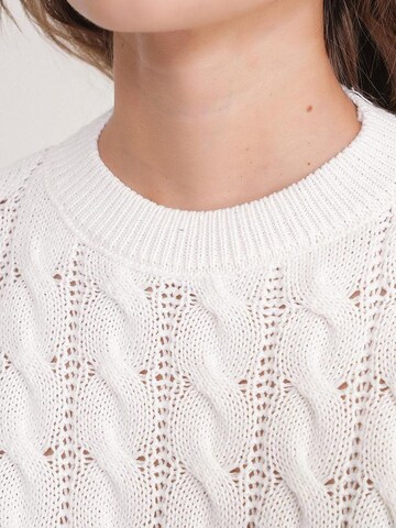 Pull-over MixRay en beige