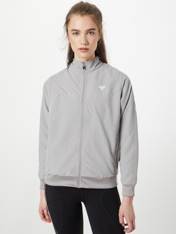 Hummel Sportjacke 'GG12' in Grau: predná strana