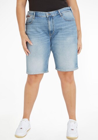 Tommy Jeans Plus Loose fit Jeans in Blue: front