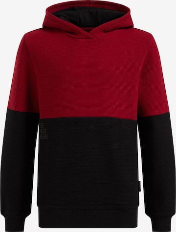 WE Fashion Sweatshirt i rød: forside