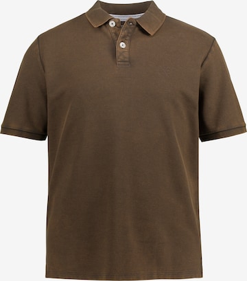 JP1880 Shirt in Bruin: voorkant