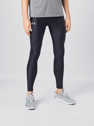 UNDER ARMOUR Skinny Sports trousers 'Speed Stride' in Black: front