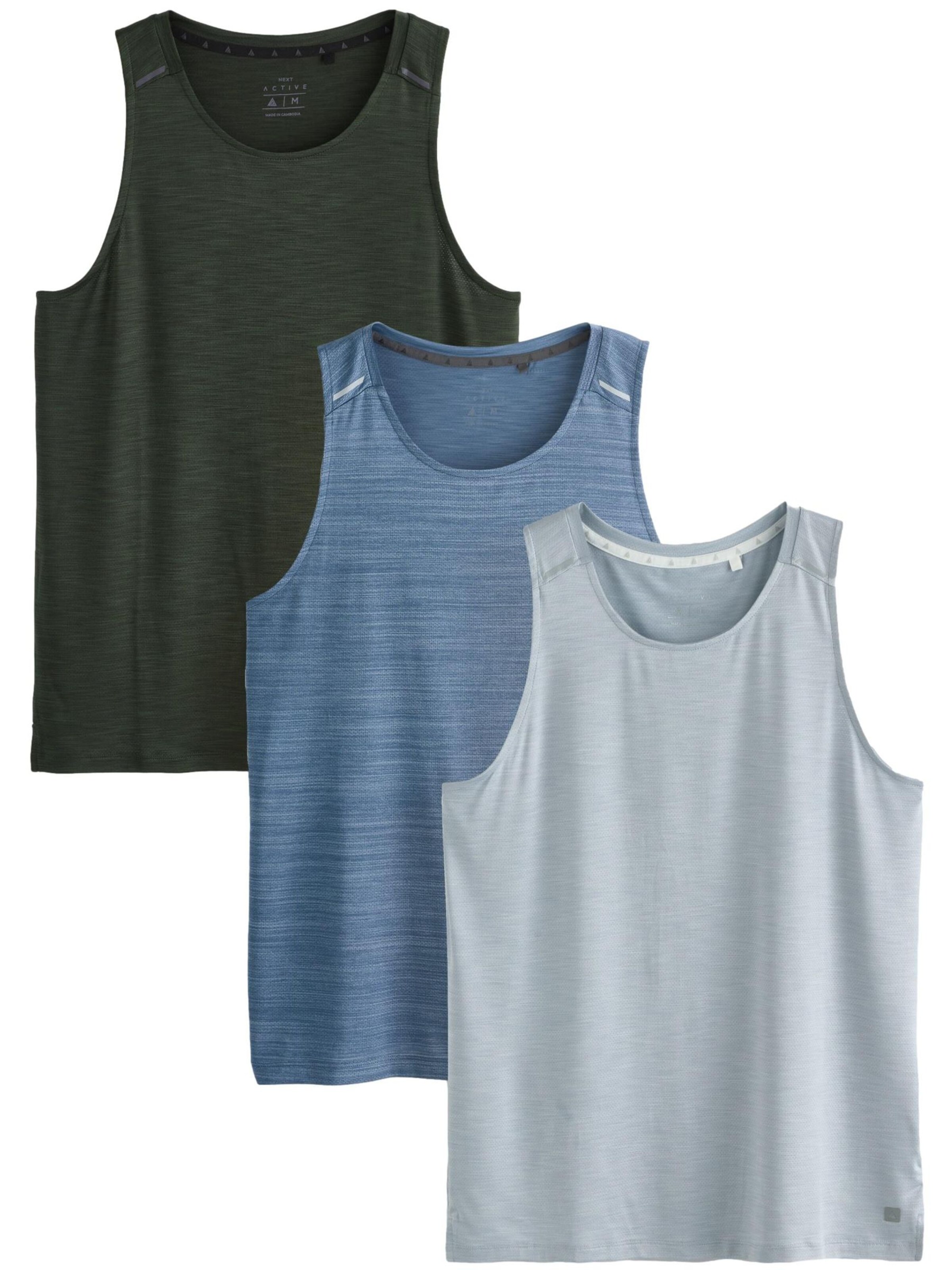 Next Functioneel shirt in Blauw: voorkant