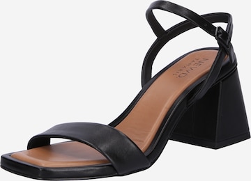 NEWD.Tamaris Sandals in Black: front