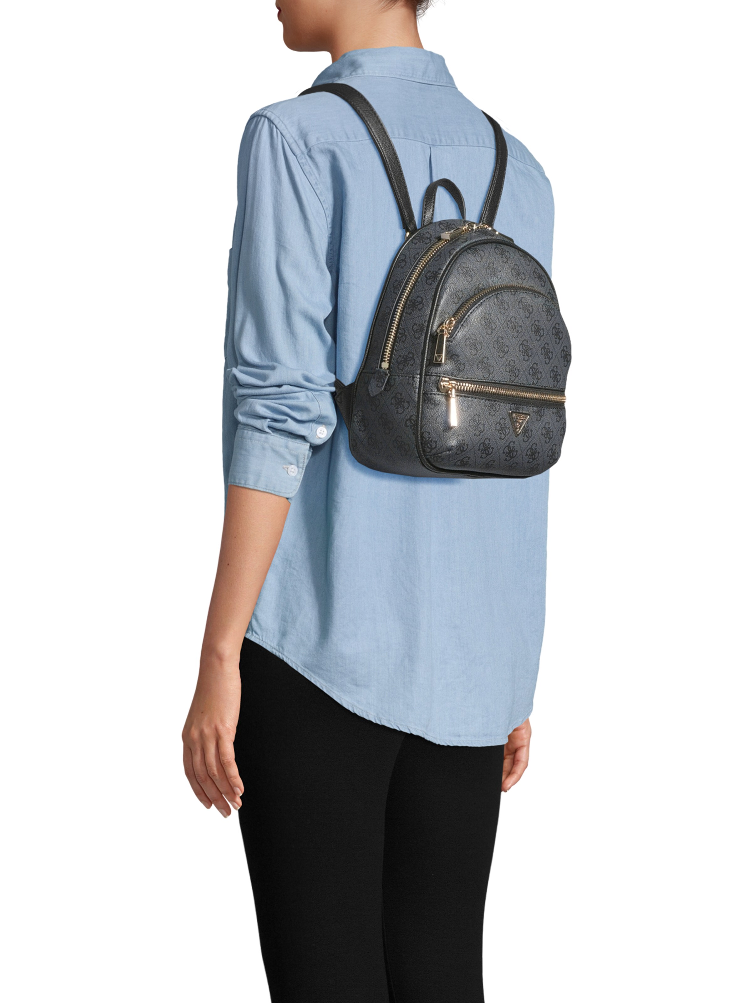 GUESS Rucksack'MANHATTAN II BACKPACK' in Grau: Vorderseite