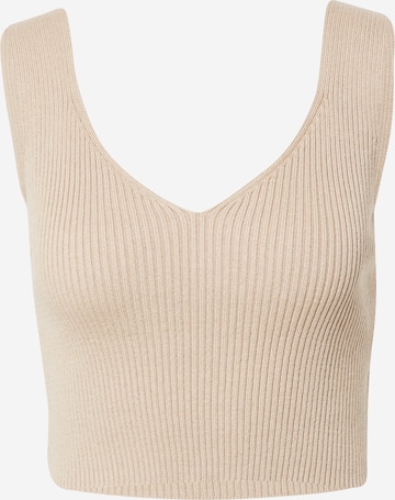 ABOUT YOU Limited Top 'Kasha' in Beige: front