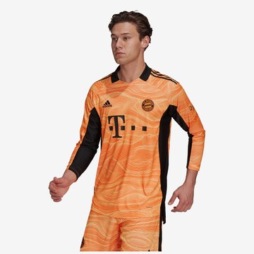 Maillot 'Bayern München Torwart Away 2021/2022' ADIDAS PERFORMANCE en orange : devant