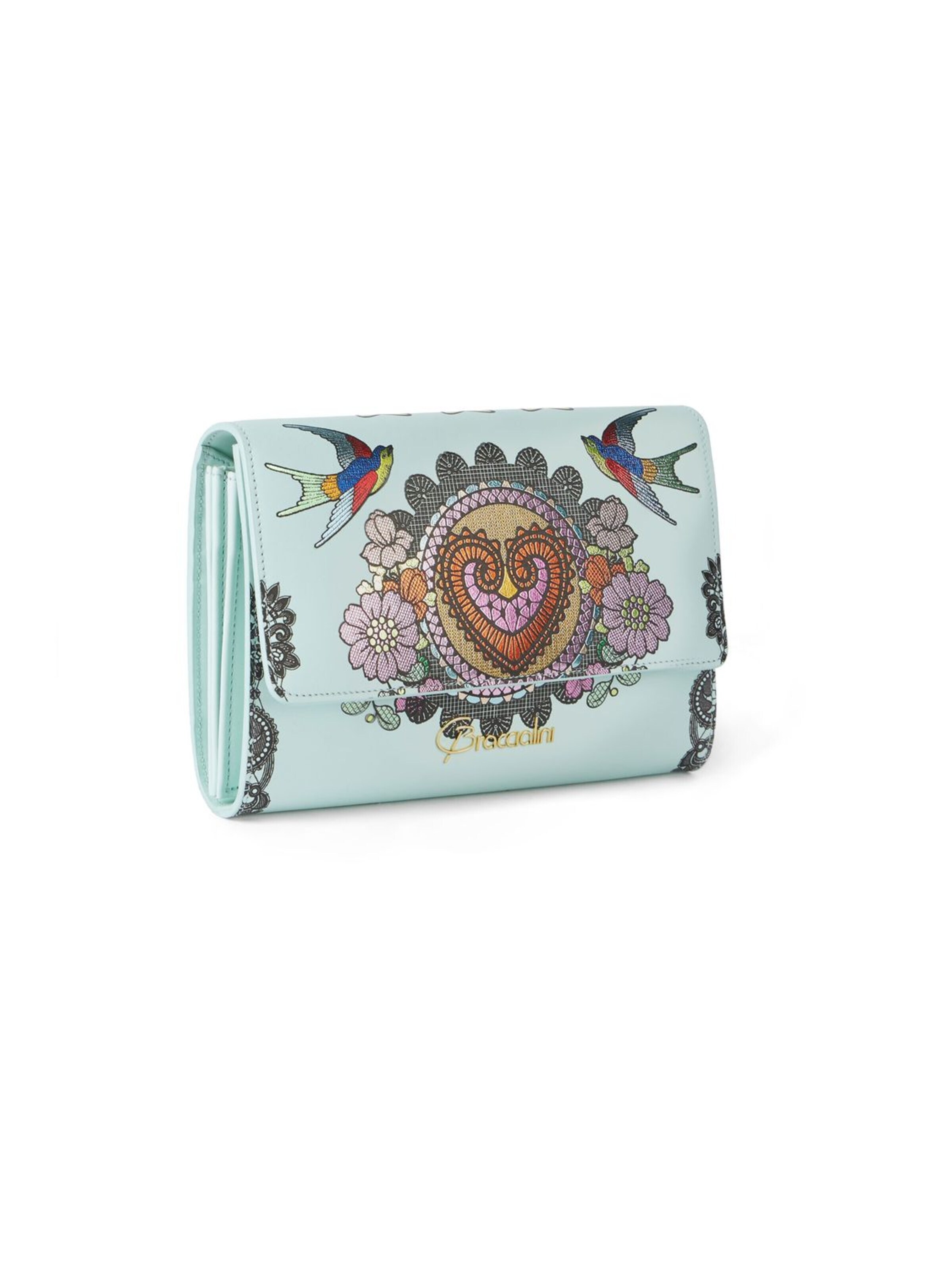 Braccialini - Bolso de noche 'Amor Latino' en azul