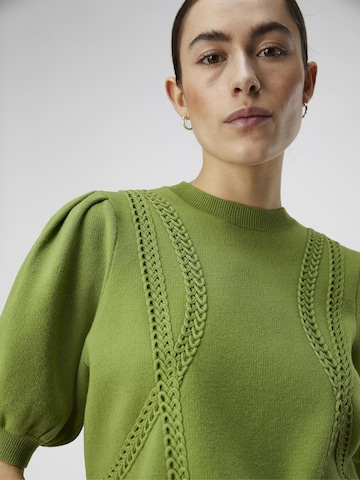 OBJECT Knitted Top in Green