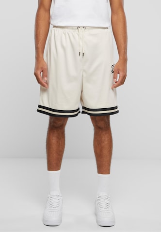 FUBU - regular Pantalón en blanco: frente