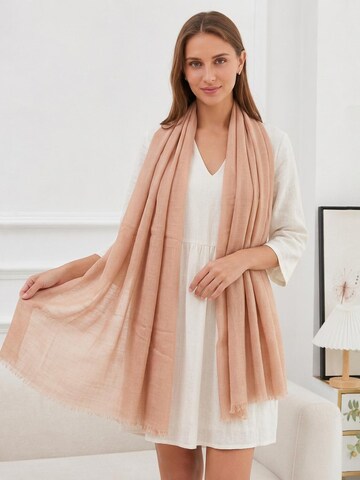 alberto cabale Scarf 'Everydays' in Beige
