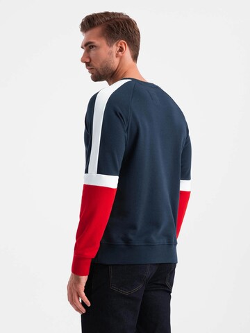 Ombre Sweatshirt 'OM-SSNZ-22FW-003' in Blauw