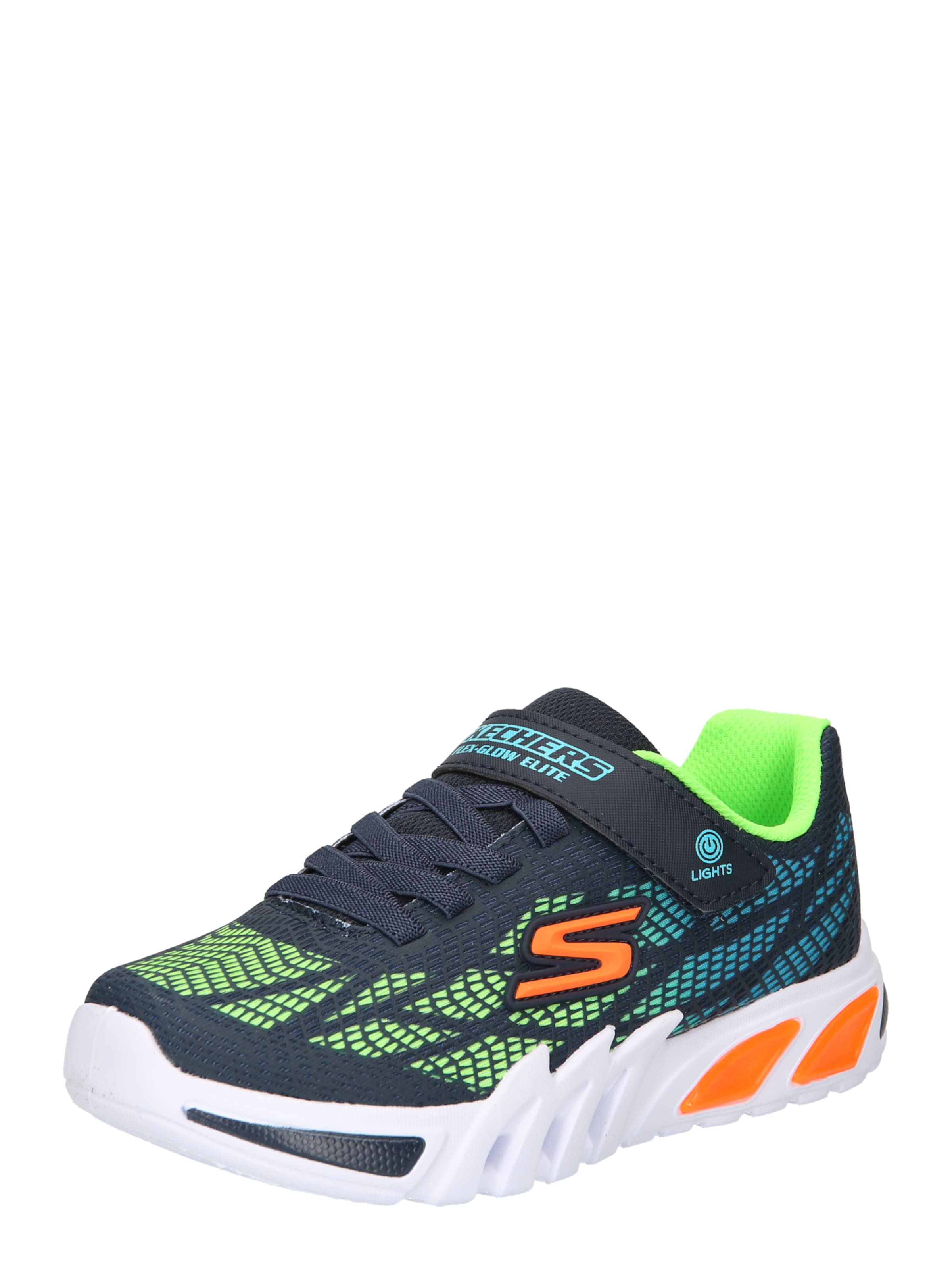 SKECHERS Tenisky 'Flex-Glow Elite - Vorlo' – modrá: přední strana