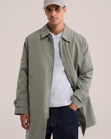 WE Fashion - Abrigo de entretiempo en verde: frente