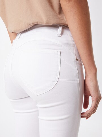 Tally Weijl Skinny Jeansy w kolorze biały
