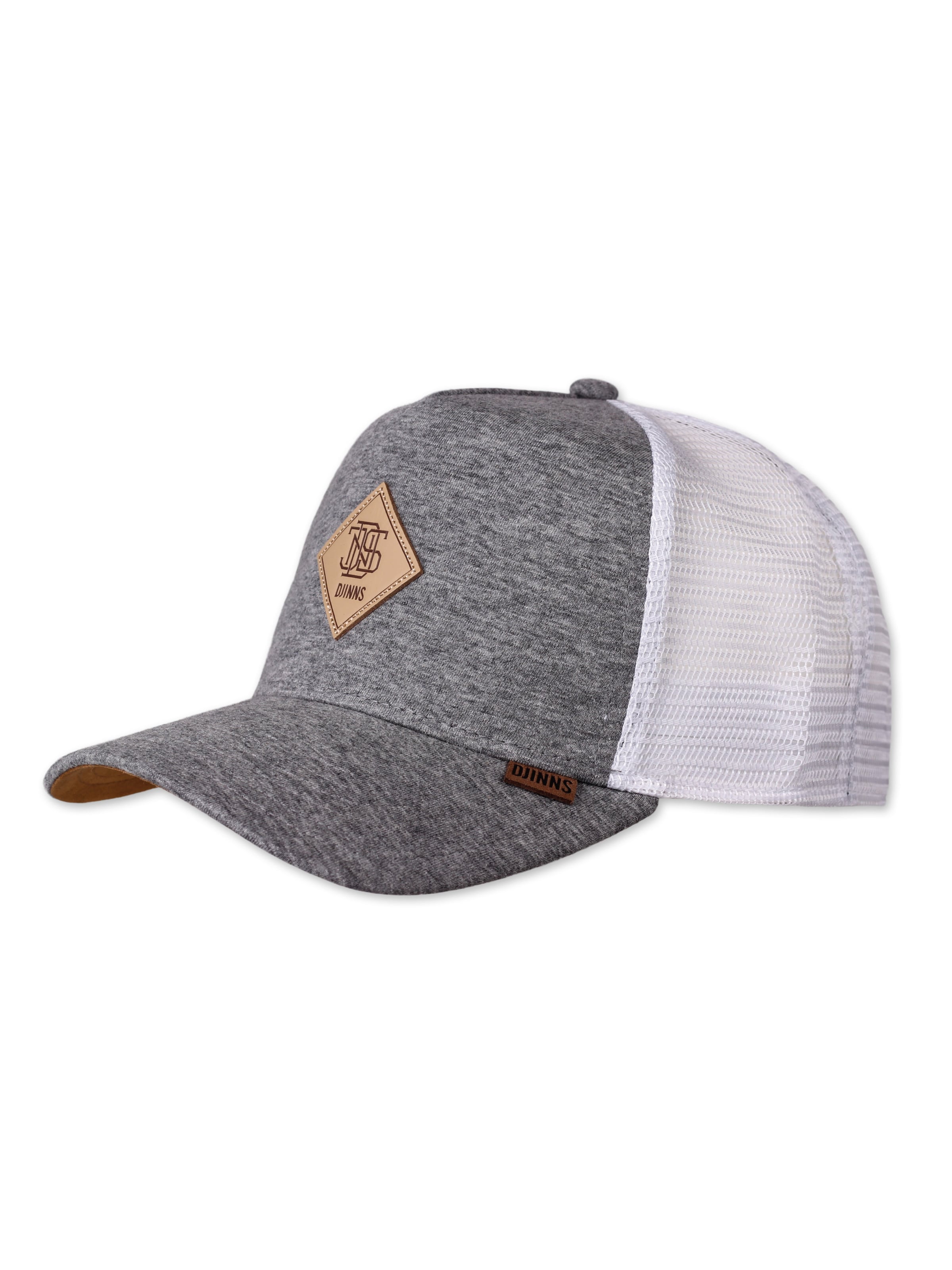 DJINNS Cap in Grey: front