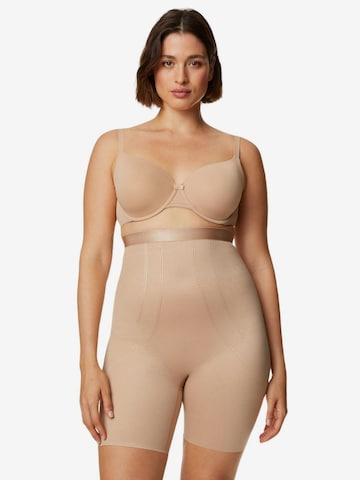 Marks & Spencer Shaping Pants in Beige: front