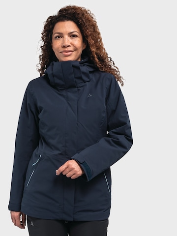 Schöffel Outdoorjacke 'Auerspitz' in Blau: predná strana