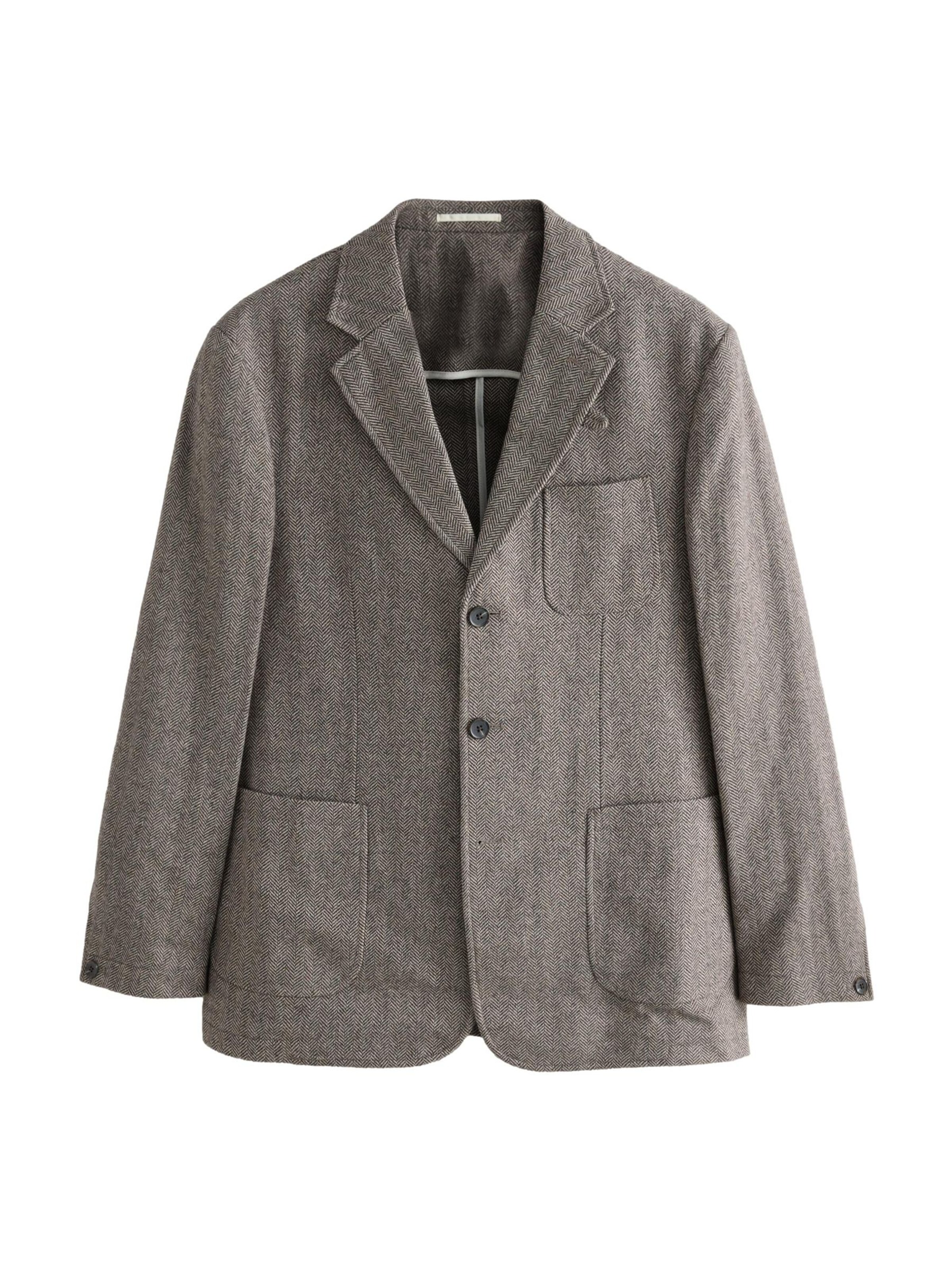 Next Veste de costume en 36 en marron chiné, Vue avec produit
